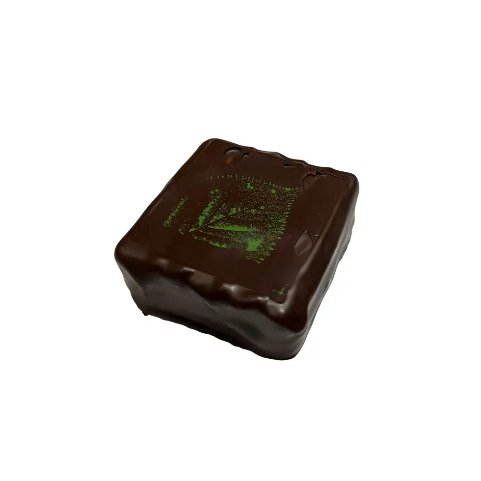 Feuilletin des grands (chocolat noir, praliné amande, feuilletine)