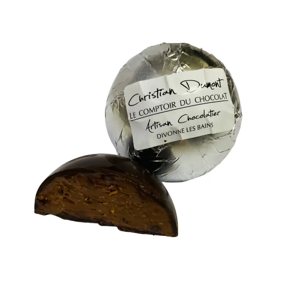 Pondichéry (praliné gingembre et noix de coco)