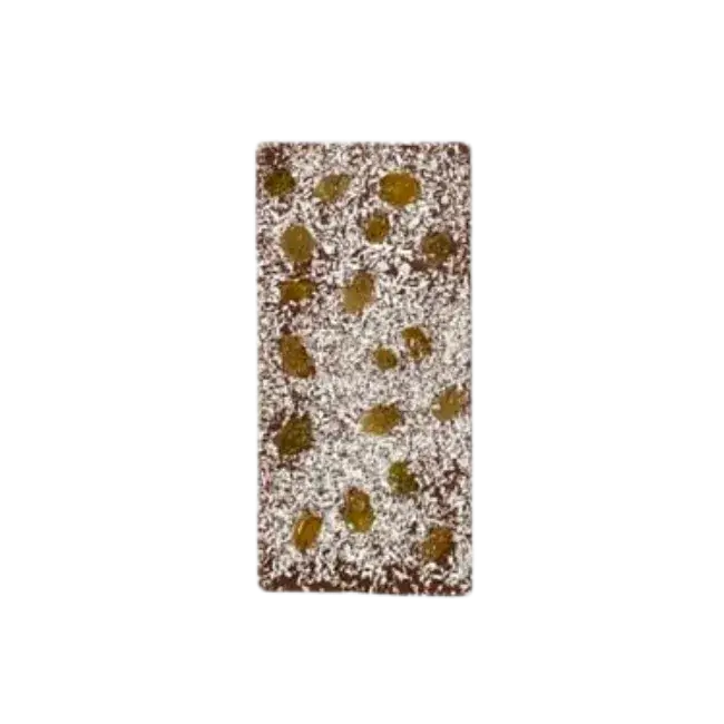 Tablette garnie (noix de coco, raisins secs)